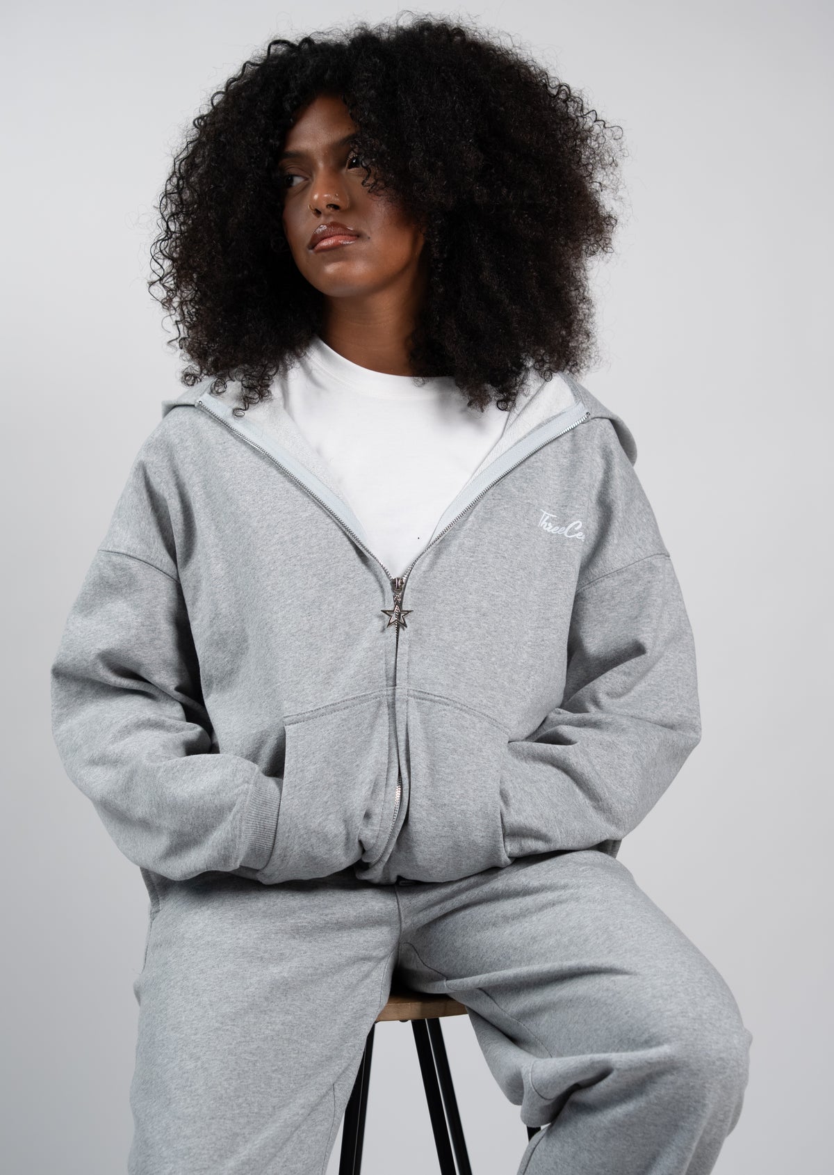 Sweat zippé " Signature "