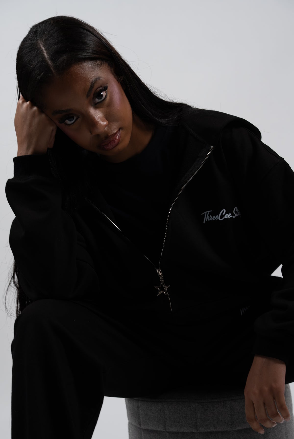 Sweat zippé " Signature "